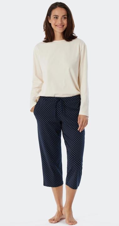 Immagine prodotto Schiesser Pantaloni del pigiama in cotone organico Mix & Relax lunghi 3/4 (48)