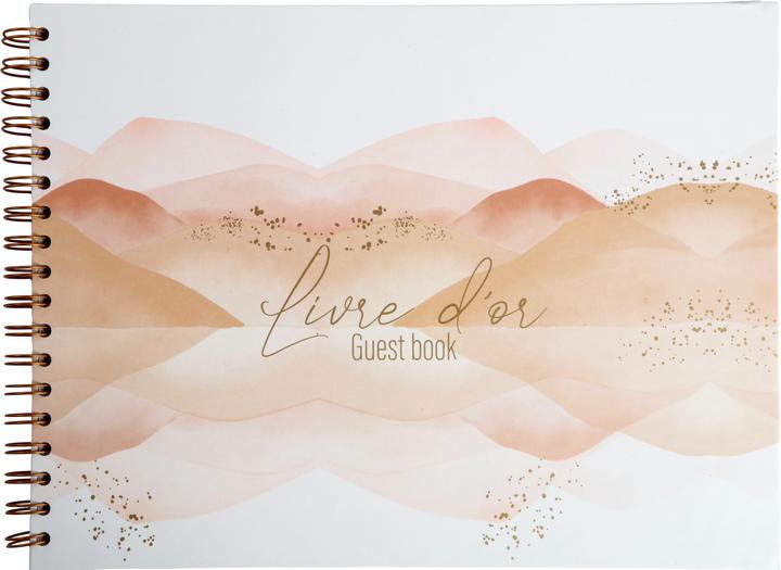 Actual product image Clairefontaine Evanescence Guestbook (180 x 240 mm, Checked, Soft cover)