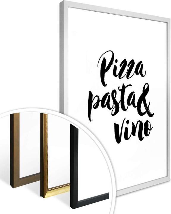Produktbild Trenddeko Pizza Pasta Vino (100 x 120 cm)