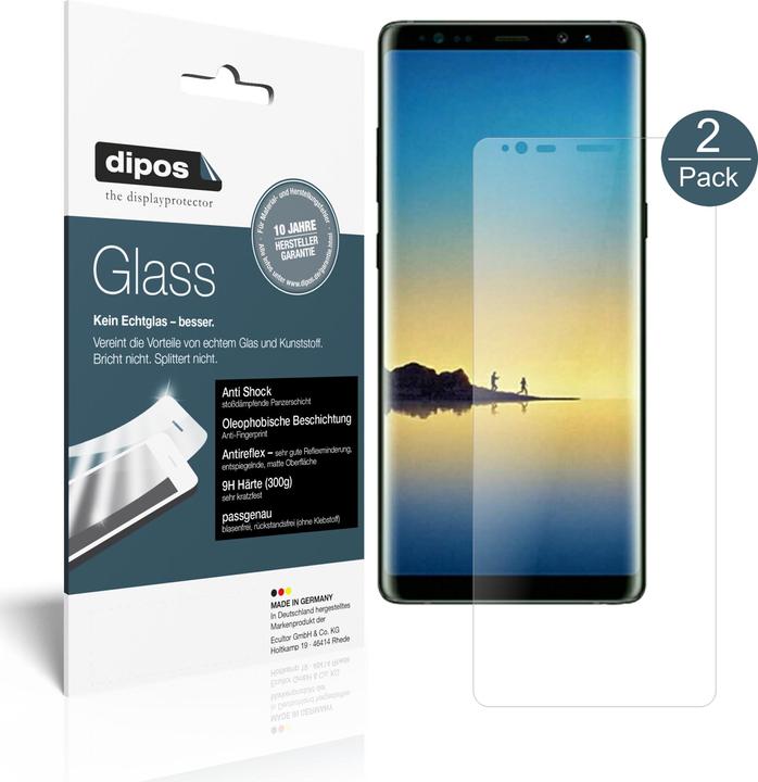 Actual product image Dipos Screen Protector Anti-Shock (1 Piece, Samsung Galaxy Note 8)