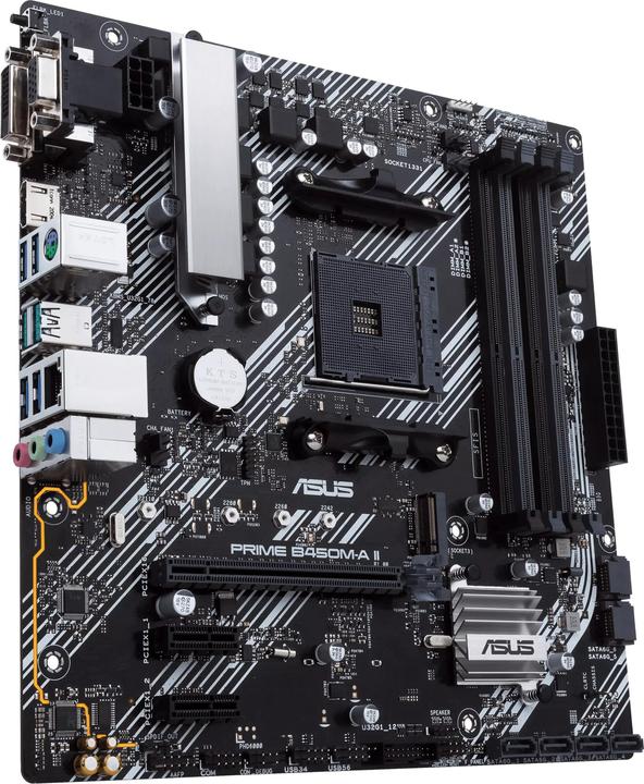 Image du produit ASUS PRIME B450M-K II (AM4, AMD B450, mATX)
