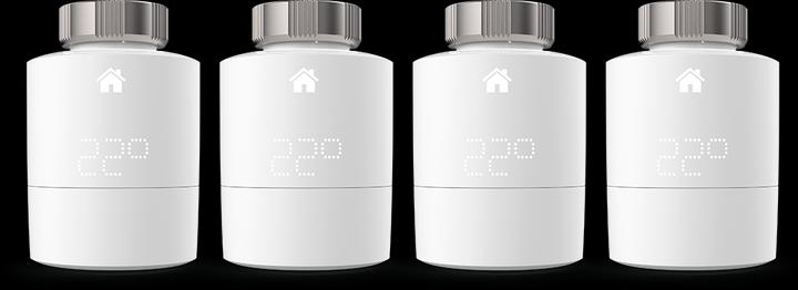 Image du produit tado° Tête Thermostatique Intelligente –  Set de quatre