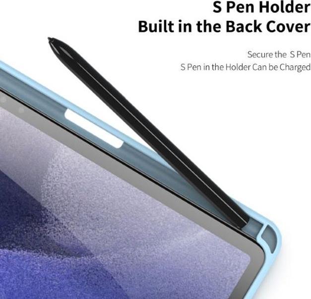 Actual product image Dux Ducis Toby Series Leather Book Cover Case (Galaxy Tab S8+, Galaxy Tab S7+, Galaxy Tab S7 FE)