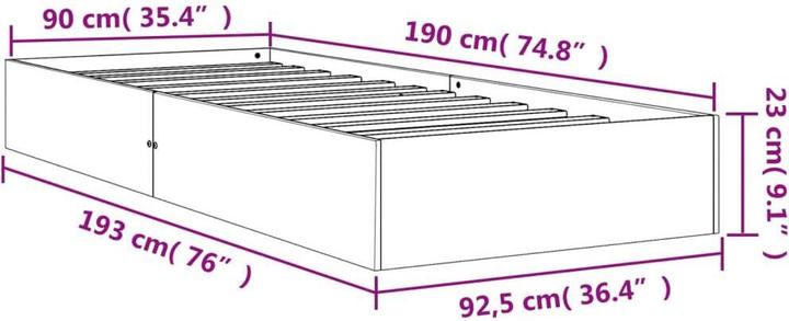 Immagine prodotto VidaXL Almire (90 x 190 cm)