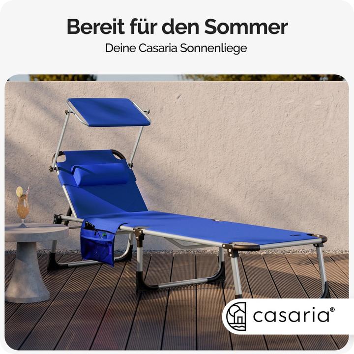 Produktbild Casaria Sonnenliege (210 cm)
