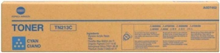 Actual product image Konica Minolta A0D7452TN-213 C toner cyan 19,000 pages cyan Minolta BizHub C 203 253 (C)