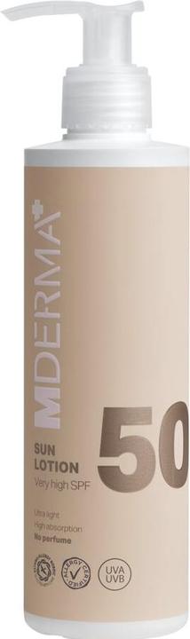 Immagine prodotto MDerma DermaKnowlogy Lozione solare SPF50 200 ml Lozione solare protettiva viso e corpo 50 Adulti (Crema solare, Crema solare viso, SPF 50, 200 ml)