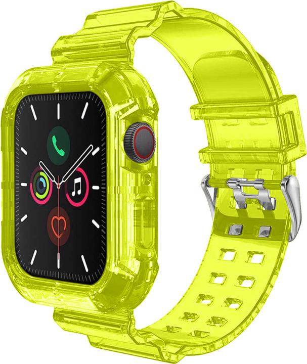 Actual product image Andi be free Apple Watch Clear One Piece Strap