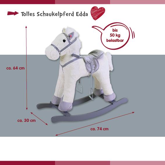 Image du produit Knorrtoys Cheval à bascule "Edda