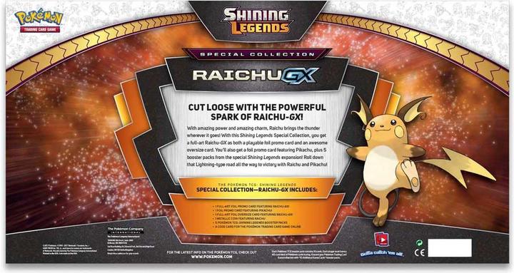 Produktbild Pokémon Raichu GX Kollektion (Deutsch, Booster Display)