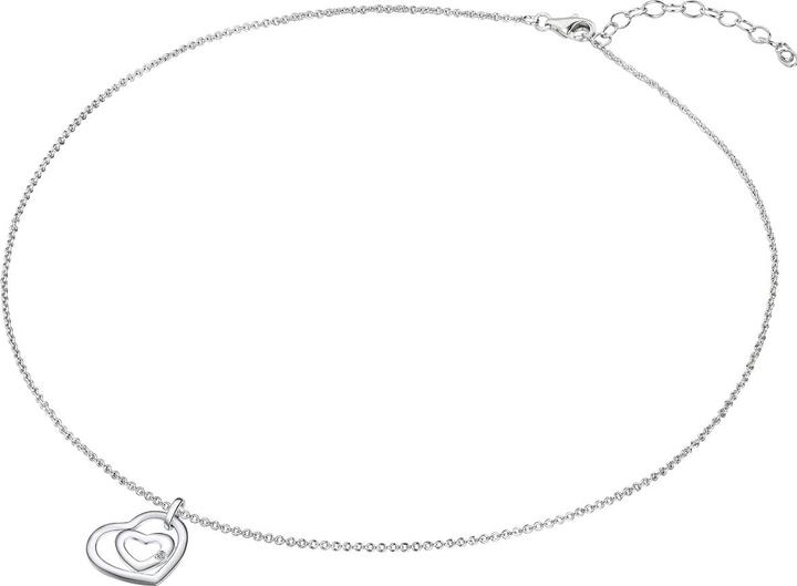 Image du produit Lulu & Jane Coeur argent sterling diamant argent - 33474 (Argent Sterling)