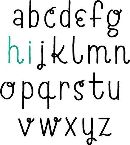 Actual product image Handlettering All you need. Die schönsten Alphabete und Schmuckelemente (German, cheeky publisher, 2019)