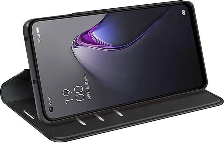 Produktbild Cover-Discount OPPO Reno8 - Stand Flip Case Hülle schwarz (Oppo Reno 8)