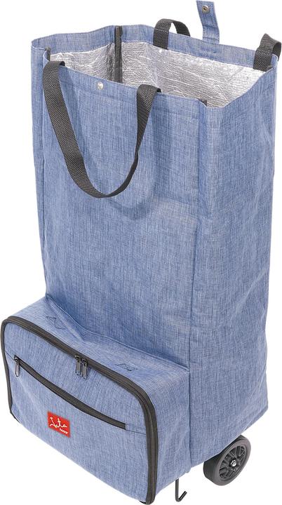 Produktbild Jata Faltbare Einkaufskuehltasche, als Trolley mit 2 Rollen, Handgriff (30 l)