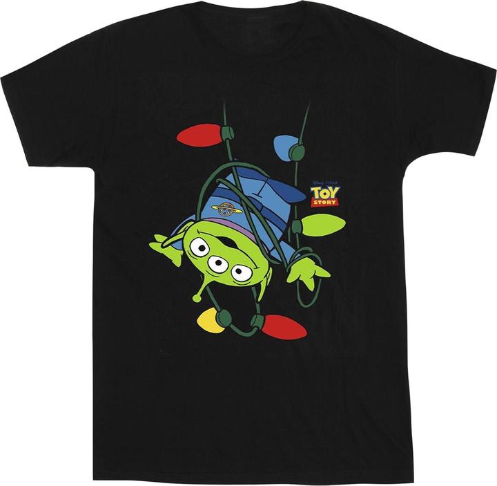 Disney Toy Story Christmas Lights Aliens TShirt (XXL)