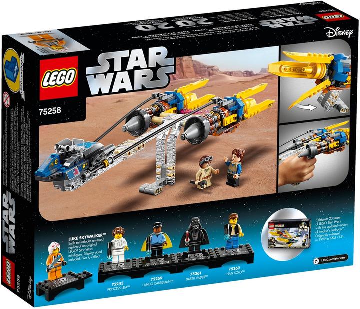 Actual product image LEGO Anakin's podracer (75258, LEGO Star Wars)