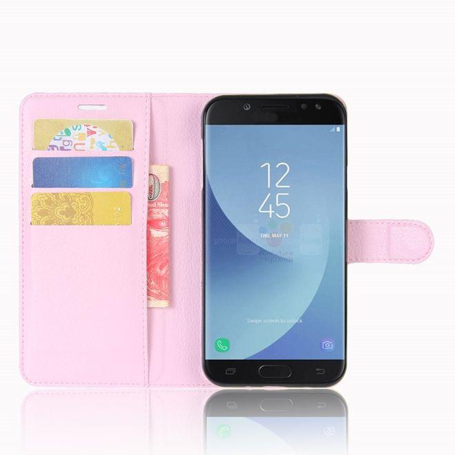 Actual product image MU Classic Leather cover with litchite texture (Samsung Galaxy J5 (2017))