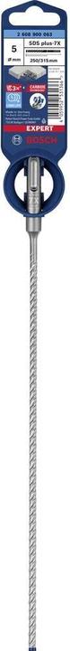 Immagine prodotto Bosch Professional Zubehör Trapano a percussione EXPERT SDS plus 7X 1 pezzo 5,00 mm Lunghezza totale 315 Plus pz. (5,0 mm)