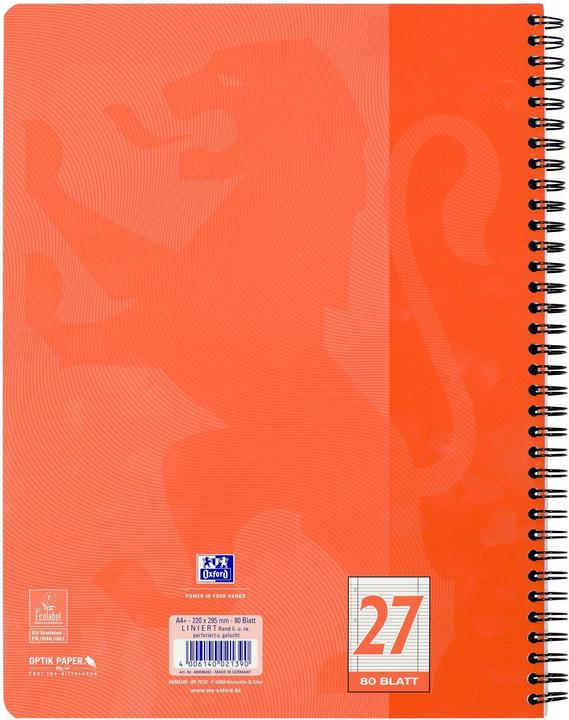 Produktbild Oxford TOUCH - Collegeblock (A4, Liniert, Weicher Einband)
