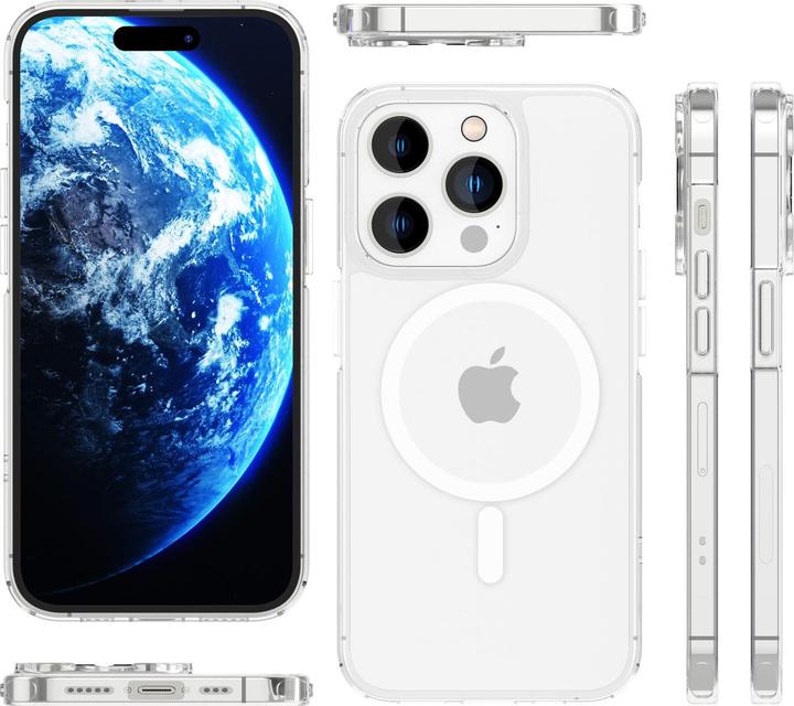 Produktbild Nalia Klare Transparente Silikon Hülle (Apple iPhone 14 Pro)