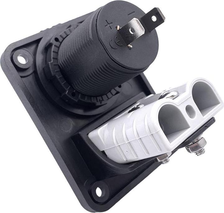 Actual product image Offgridtec Installation frame Anderson plug - cigarette lighter DS1011 (Solar connector)