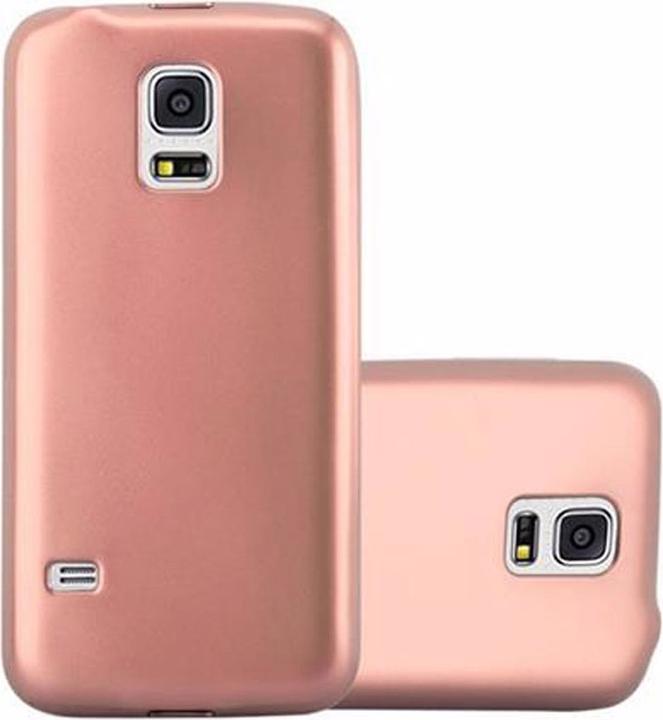 Immagine prodotto Cadorabo Copertura metallica opaca in TPU (Samsung Galaxy S5 Mini, Samsung Galaxy S5 Mini Duos)