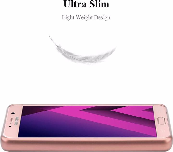 Actual product image Cadorabo TPU Matt Metallic Cover (Samsung Galaxy A7 (2017))