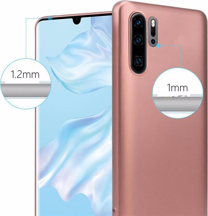Actual product image Cadorabo TPU Matt Metallic Cover (Huawei P30 Pro)