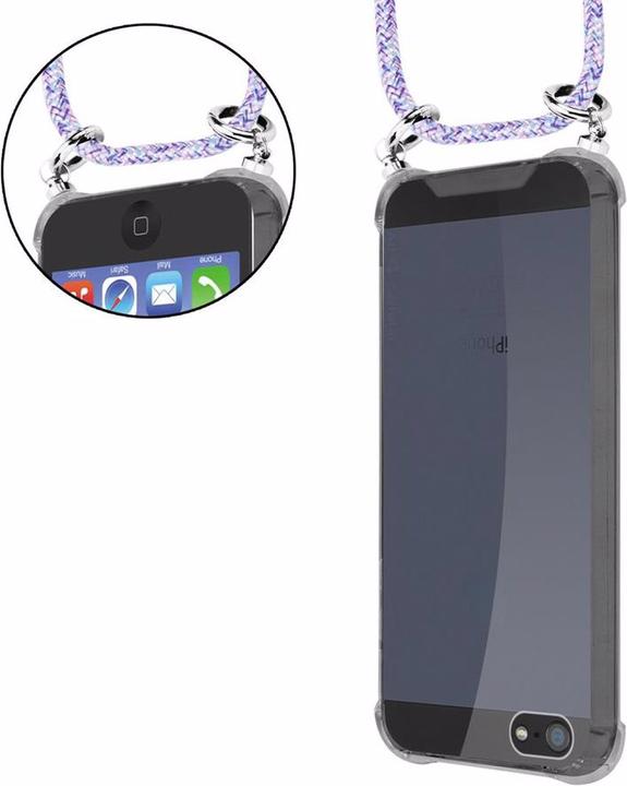 Produktbild Cadorabo TPU Handy Kette SILBER Cover