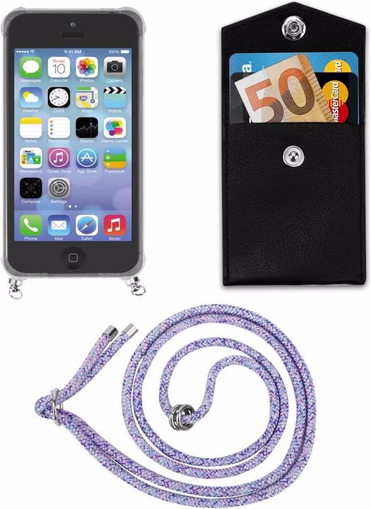 Produktbild Cadorabo TPU Handy Kette SILBER Cover