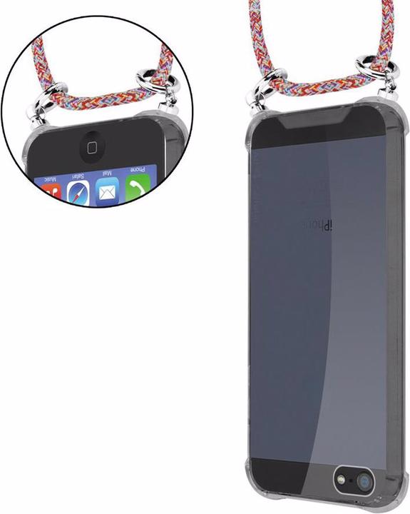 Produktbild Cadorabo TPU Handy Kette SILBER Cover