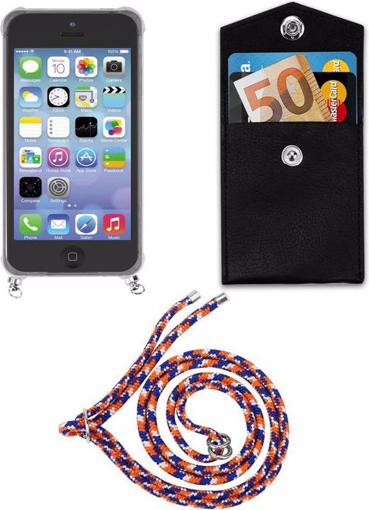 Produktbild Cadorabo TPU Handy Kette SILBER Cover