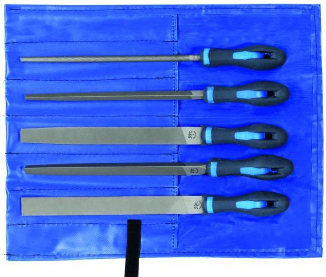 Produktbild Pferd Werkstattfeilen in Rolltasche 542 WR 250 (Hieb 2, 250 mm)