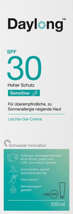 Immagine prodotto Daylong Sensibile (Crema solare viso, SPF 30, 200 ml, 250 g)