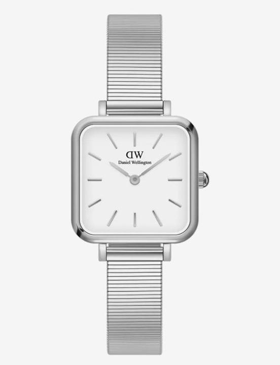 Immagine prodotto Daniel Wellington Quadro Studio Argento Bianco (Orologio da polso analogico, 22 mm)