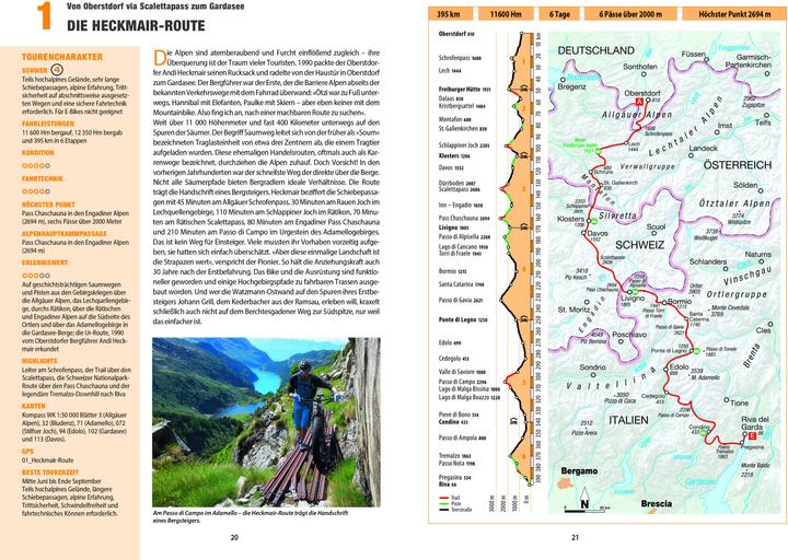 Nährwerte und Zutaten Alpencross mit dem Mountainbike (Deutsch, Achim Zahn, 2024)