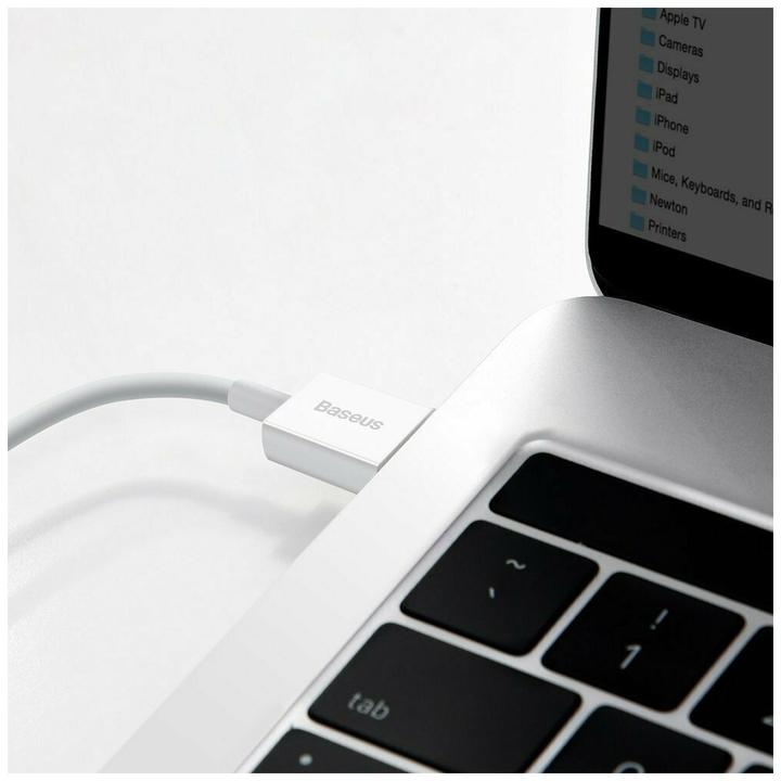 Actual product image Baseus USB A – USB C (2 m, USB 2.0, 66 W)