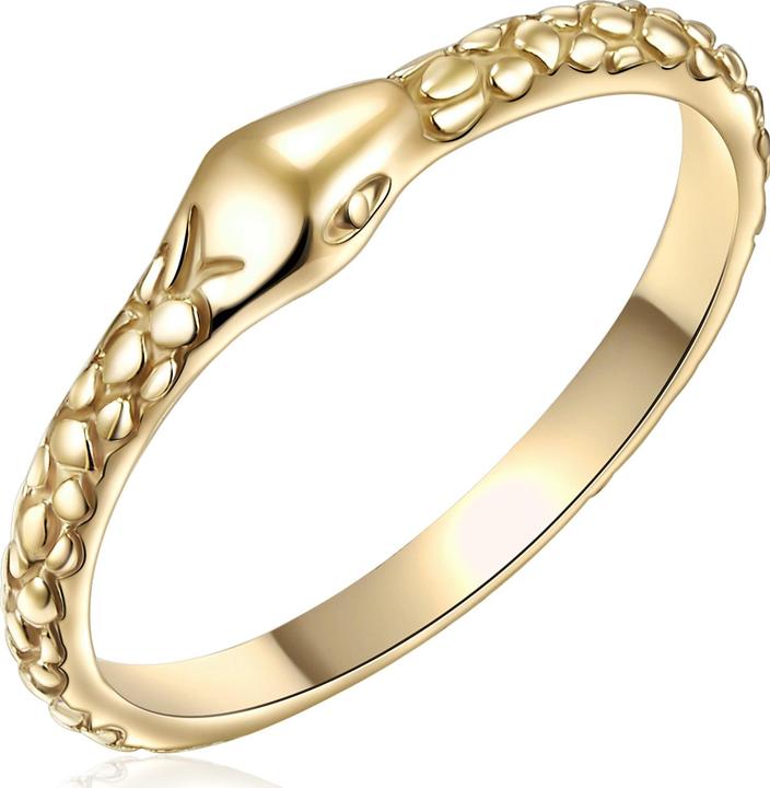 Glanzstücke München Damen Schlangenkopf Sterling Silber gelbgold - 26573