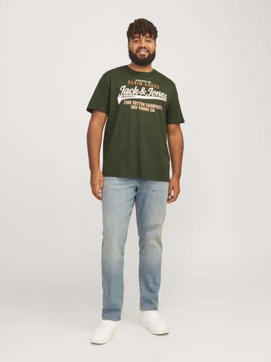 Image du produit Jack & Jones Jjelogo Tee Ss O-Neck 2 Col Aw24 S Pls (7XL)