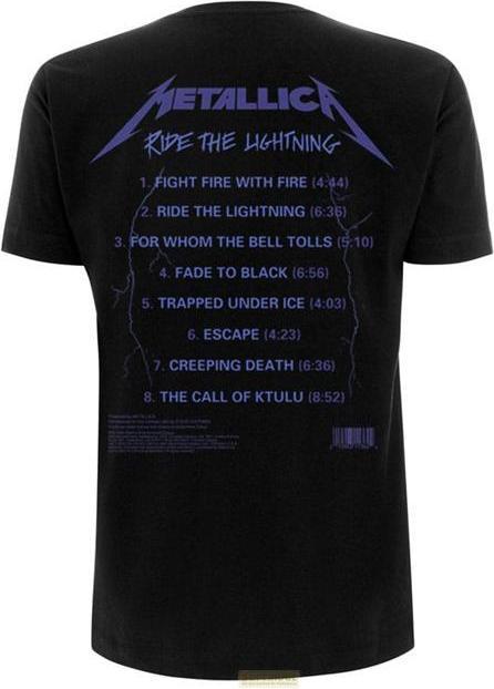 Immagine prodotto Metallica Ride The Lightning Tracks (L)