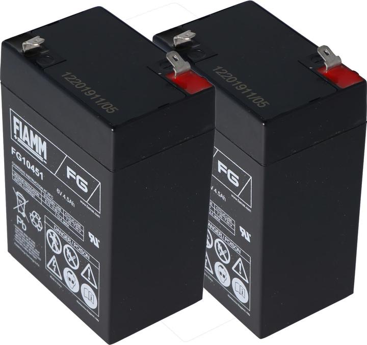 Fiamm APC RBC1 Battery, APC Back-UPS, Model BK200BI (6 V, 4.50 Ah)