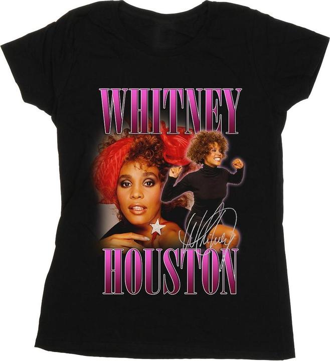 Whitney Houston Signature Homage TShirt (XXL)