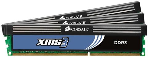 Produktbild Corsair Xms3 (3 x 4GB, 1333 MHz, DDR3-RAM, DIMM)