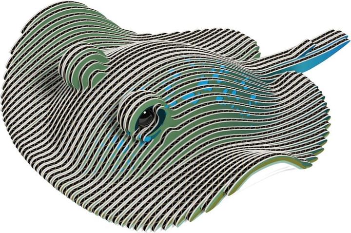 Actual product image Eugy 3D craft set stingray (MQ6)