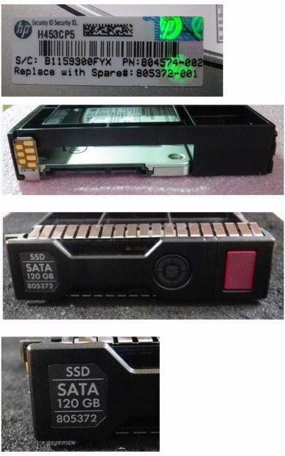 Produktbild HPE hot-plug SSD 120GB 35 Inch (120 GB, 3.5")