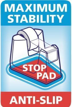 Image du produit tesa Dérouleur de ruban adhésif EASY CUT SMART pour tables, avec technologie antidérapante, y compris 1