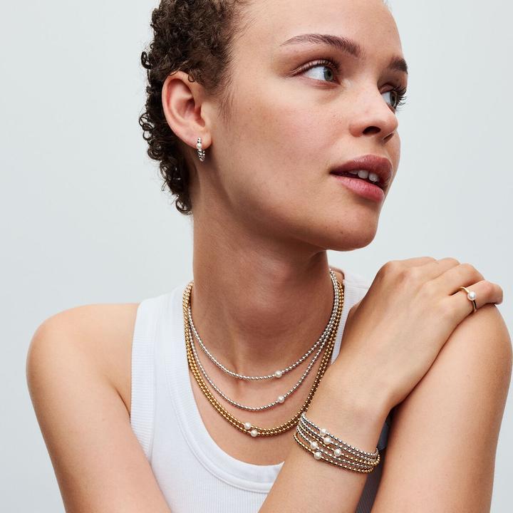 Image du produit Pandora Pearl & Beads (Argent 925, 45 cm)