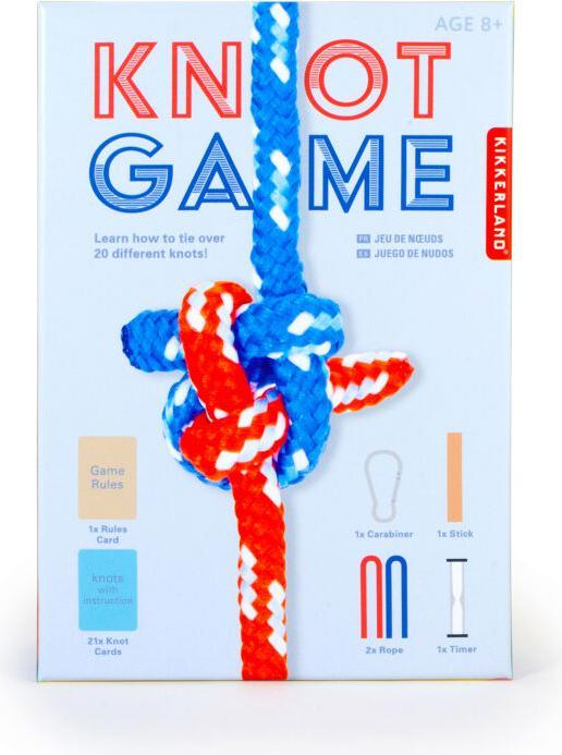 Actual product image Kikkerland Knot Game (GG231) (1 x)