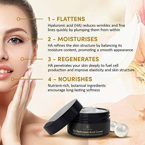 Produktbild SatinNaturel Hyaluronsäure Anti Aging Feuchtigkeitscreme (100 ml, Tagescreme)
