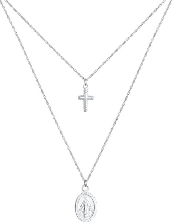 Immagine prodotto Elli Croce, strato, immagine di Maria (Argento 925, 40 cm)